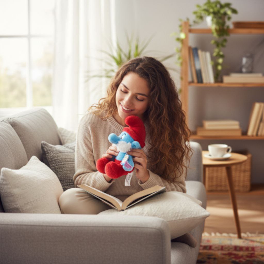 Peluche papá pitufo de 20cm. Envío gratis