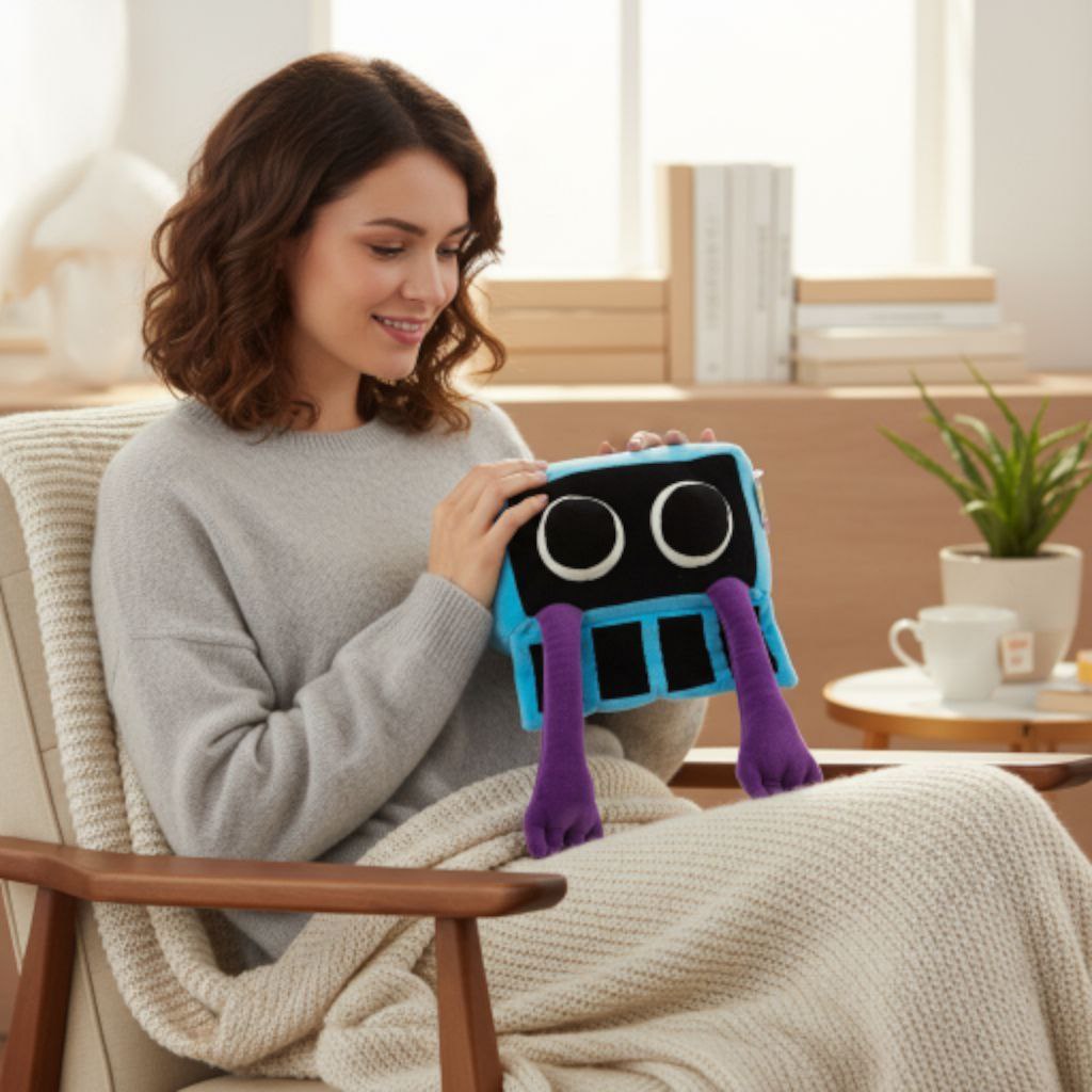 Peluche de Rainbow Friends blue de 30cm. Envío gratis