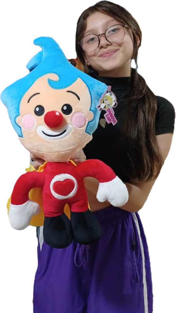 🎶 Peluche Payaso Plin Plin – 40 cm
