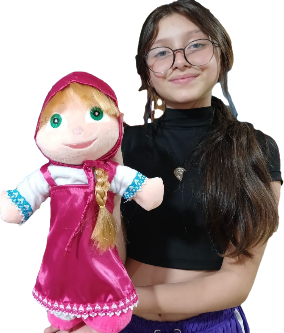 🧸 Peluche Masha – 38 cm con envío gratis