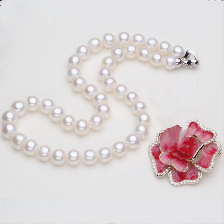 Collar de Perlas de Agua Dulce Naturales