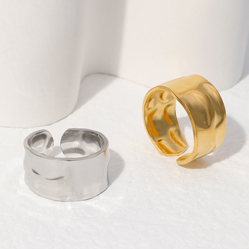 Anillo de nicho de acero inoxidable que no se decolora ENVIO GRATIS