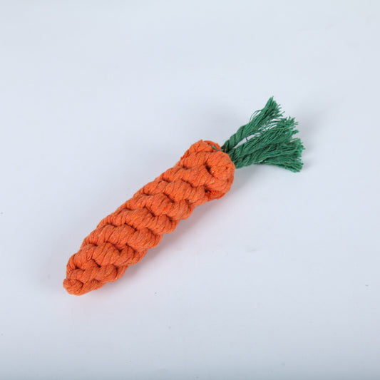 Juguete para Masticar en Forma de Zanahoria para Mascotas Duradero ENVIO GRATIS