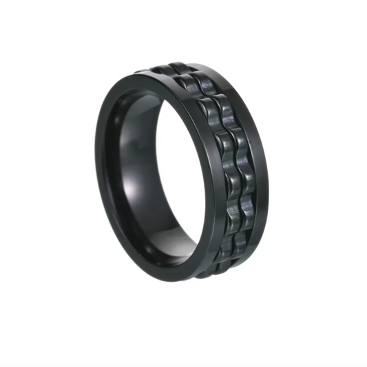Anillo de Descompresión con Engranajes - Acero Inoxidable, No se Desvanece ENVIO GRATIS