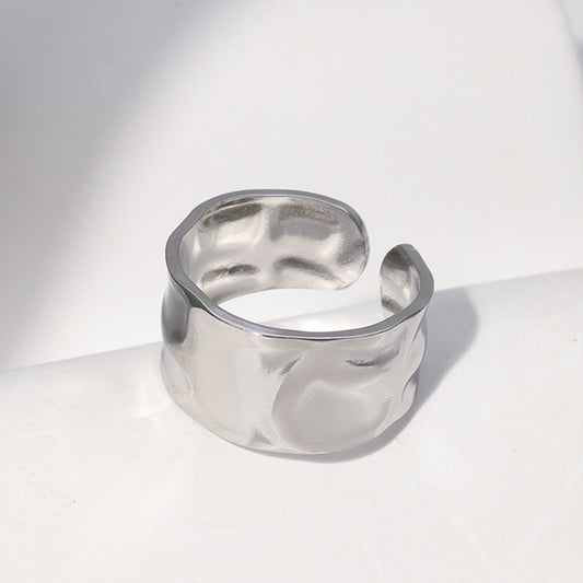 Anillo de nicho de acero inoxidable que no se decolora ENVIO GRATIS