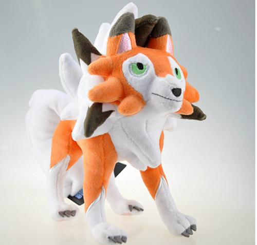 Peluche Pokémon - Lycanroc (Forma Crepuscular)