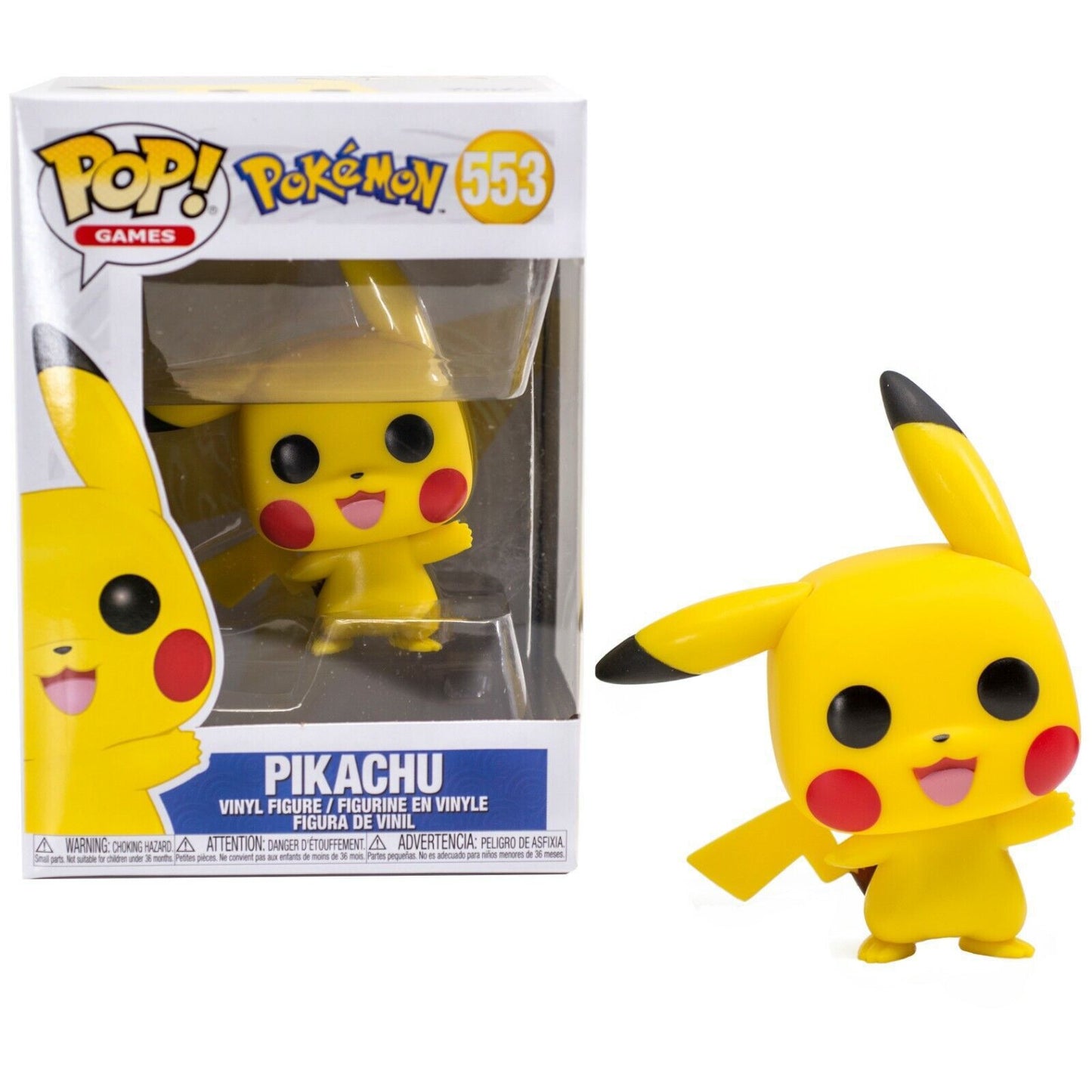 Figuras POP Pokémon: Bulbasaur, Charmander, Squirtle