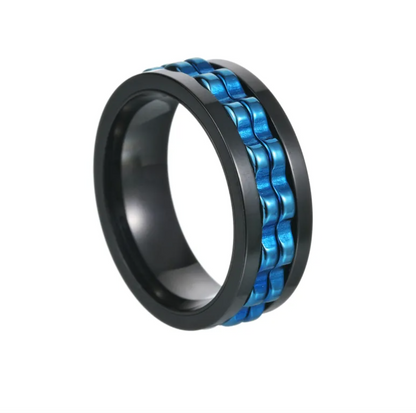 Anillo de Descompresión con Engranajes - Acero Inoxidable, No se Desvanece ENVIO GRATIS
