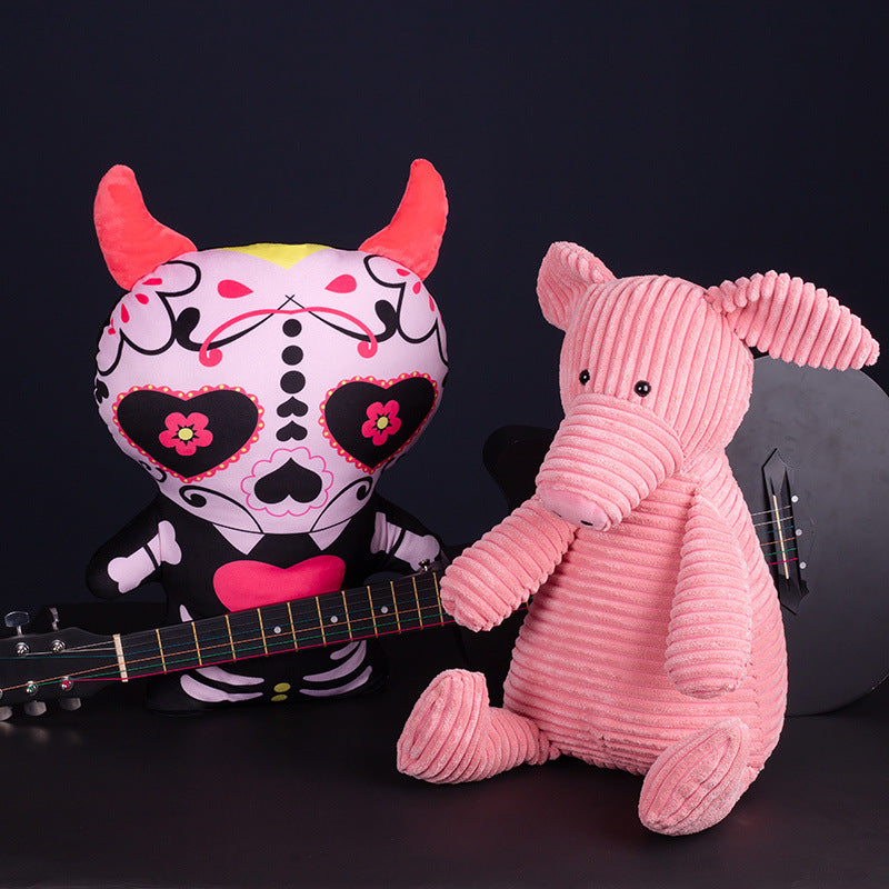 Juguete de Peluche Inspirado en K-Drama, Muñeco Demonio Cerdo Almohada