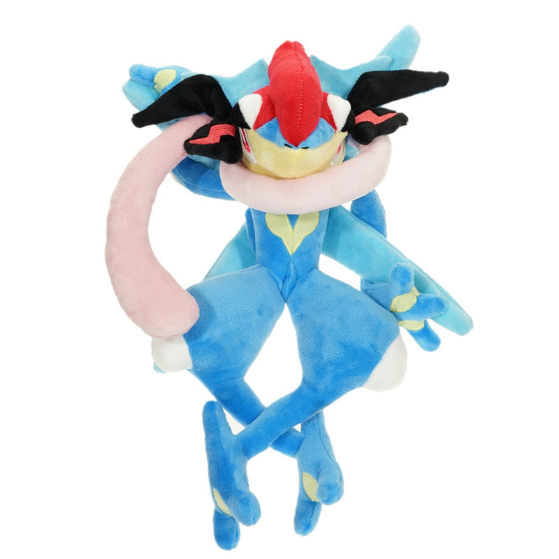 peluche de Greninja Plush Doll - Ninja Frog Evolution Toy