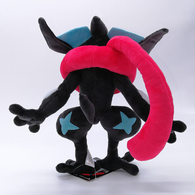 peluche de Greninja Plush Doll - Ninja Frog Evolution Toy