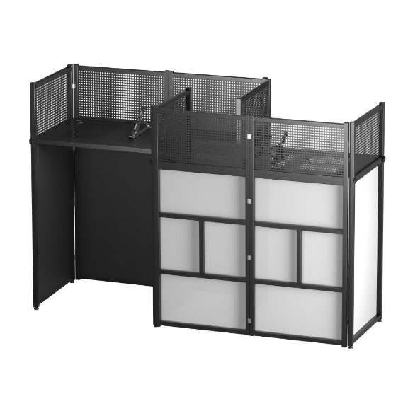 Cabina Portátil para DJ con Cortina