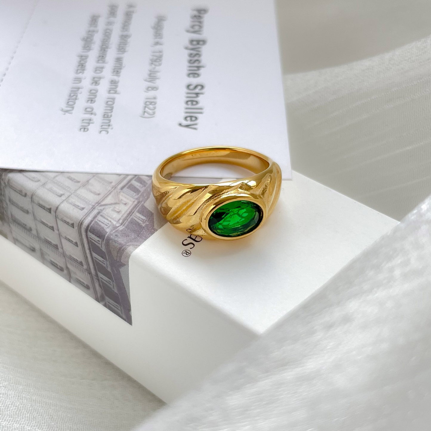 Anillo de circón de color de moda para mujer ENVIO GRATIS
