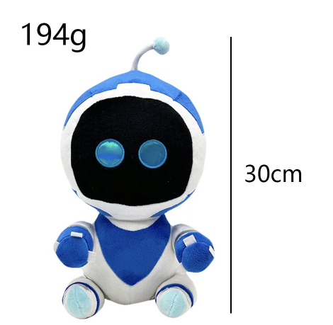 Peluche de Astro Bot de 30cm  - Muñeco Suave Relleno