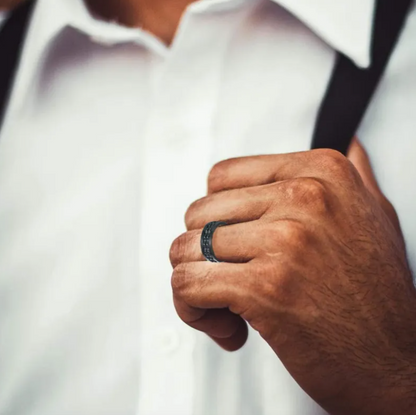 Anillo de Descompresión con Engranajes - Acero Inoxidable, No se Desvanece ENVIO GRATIS