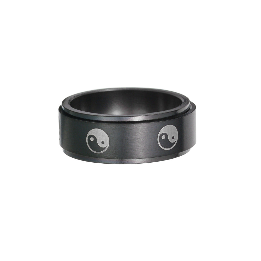 Anillo de chismes de descompresión giratorio de acero inoxidable para todos ENVIO GRATIS