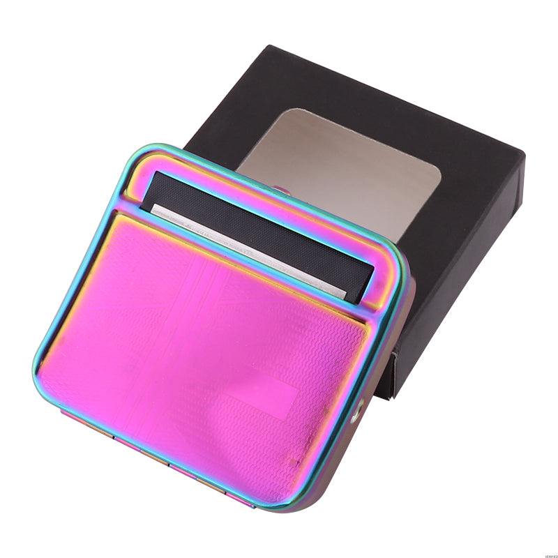 Metal Tobacco Roller and Cigarette Case for Men