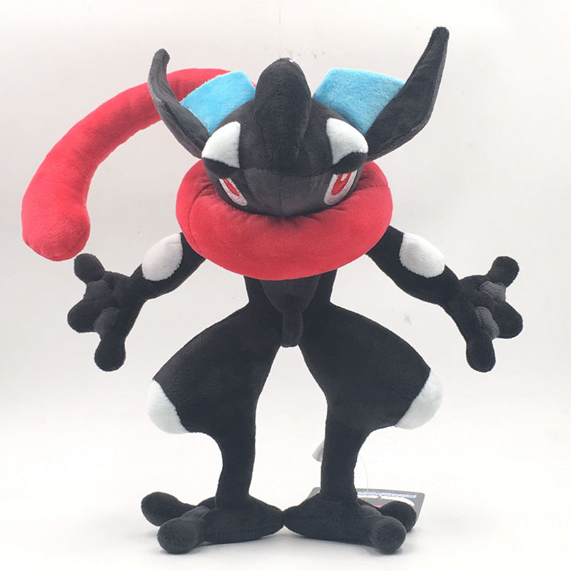 peluche de Greninja Plush Doll - Ninja Frog Evolution Toy