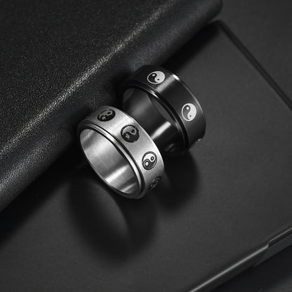 Anillo de chismes de descompresión giratorio de acero inoxidable para todos ENVIO GRATIS