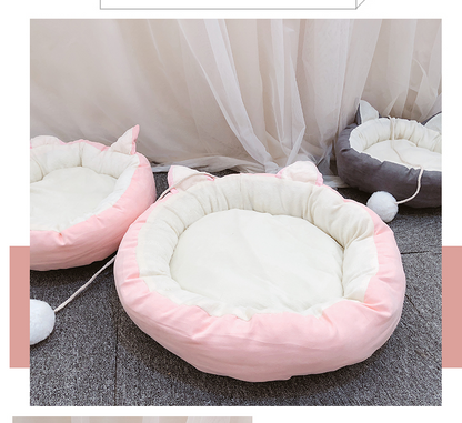 Cama Cálida para Perros y Cojín Lavable para Gatos