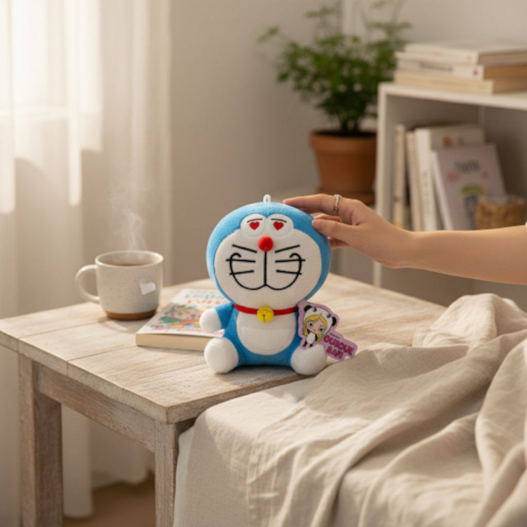 Peluche DORAEMON de 12cm. Envío gratis