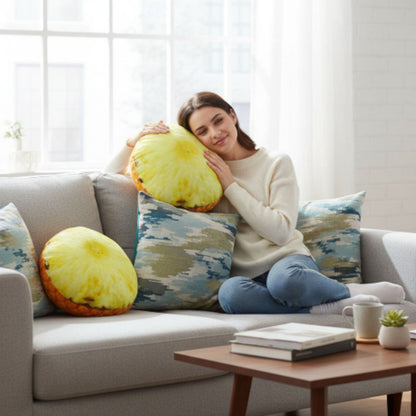 Peluche Rodaja de piña de 35cm. Envío gratis